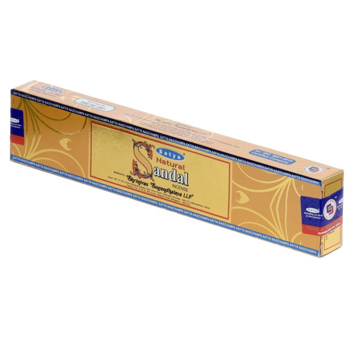 Cônes d'Encens Satya Nag Champa Natural - Bois de Santal 01442