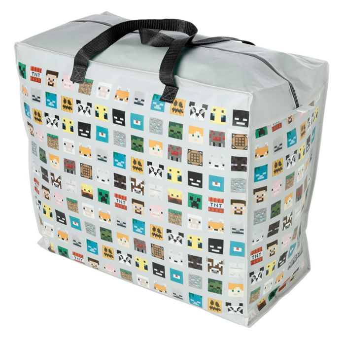 Panier à Linge ou Sac de Rangement Minecraft - Personnages Minecraft