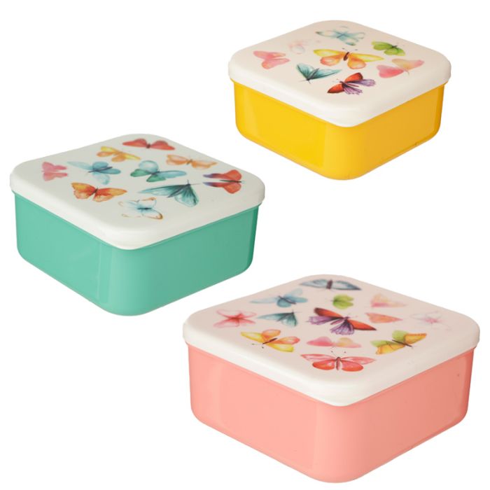 Lot de 3 Boites Repas M/L/XL Animal Jungle & Zoo - Maison des Papillons