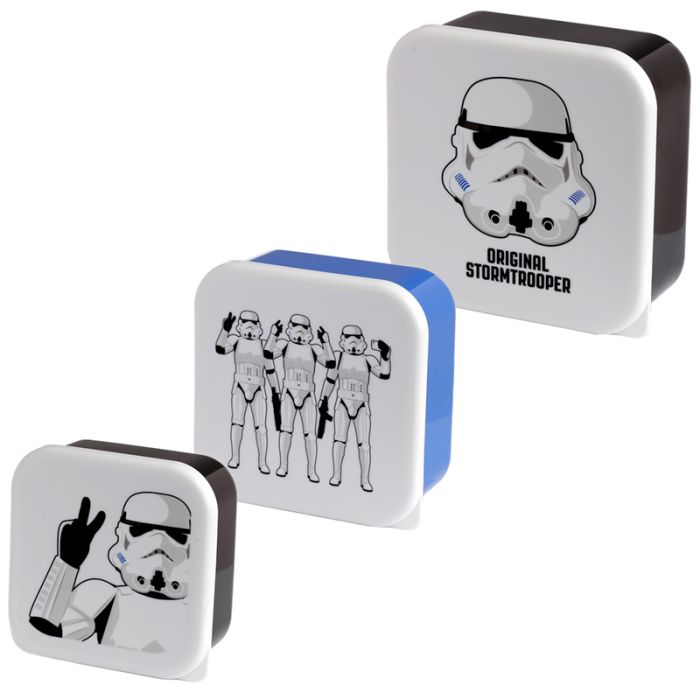 Lot de 3 Boîte Repas The Original Stormtrooper M/L/XL
