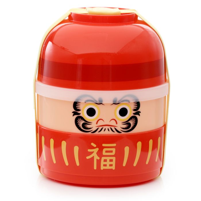 Boîte Repas Bento Ronde Compartimentée - Daruma Japonais