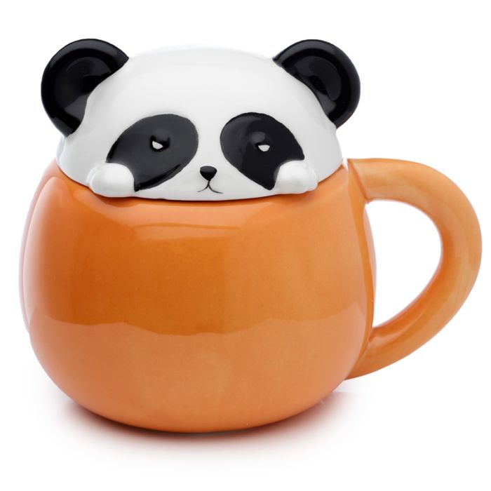 Mug avec Couvercle Adoramals - Panda