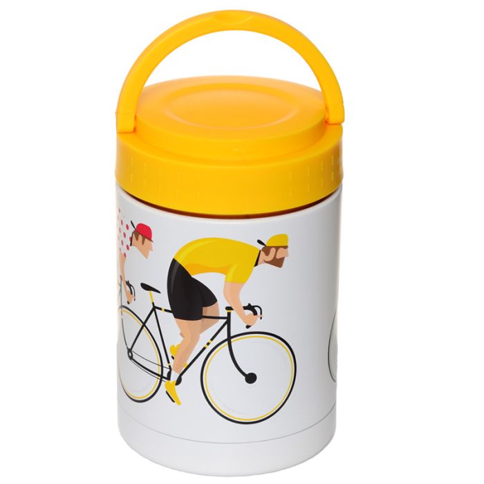 Pot à Collation Isolé ou Boîte Repas en Acier Inoxydable 500ml Cycle Works - Cycliste à Vélo