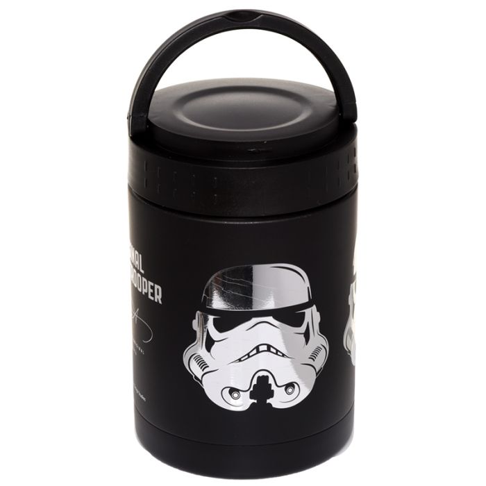 Pot à Collation Isolé ou Boîte Repas en Acier Inoxydable 500ml The Original Stormtrooper