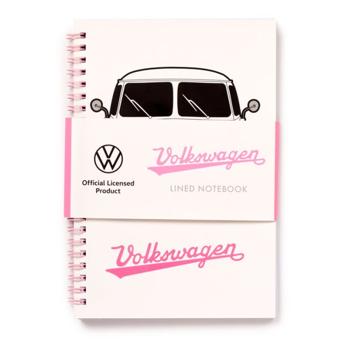 Bloc-notes à Reliure Spirale A5 Volkswagen - Van Bus Combi VW T1 Summer Love