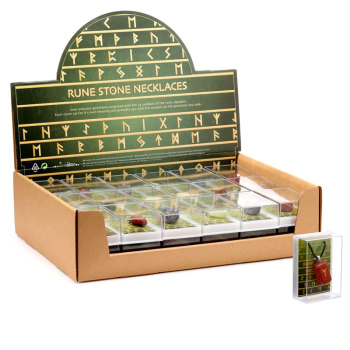 Pendentif pierre runique