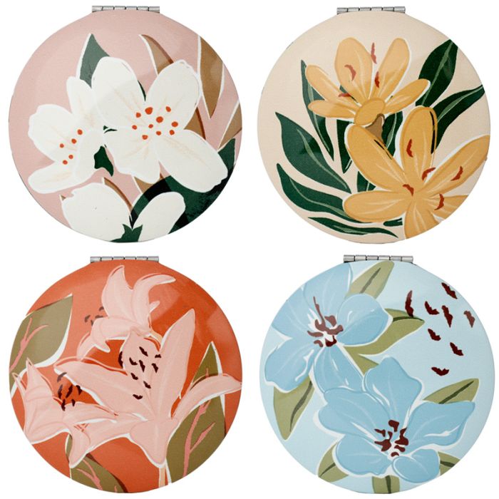 Miroir de Poche Florens - Fleurs
