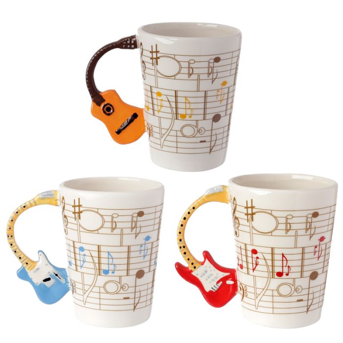 Mug Partitions - Anse Guitare Par Ted Smith