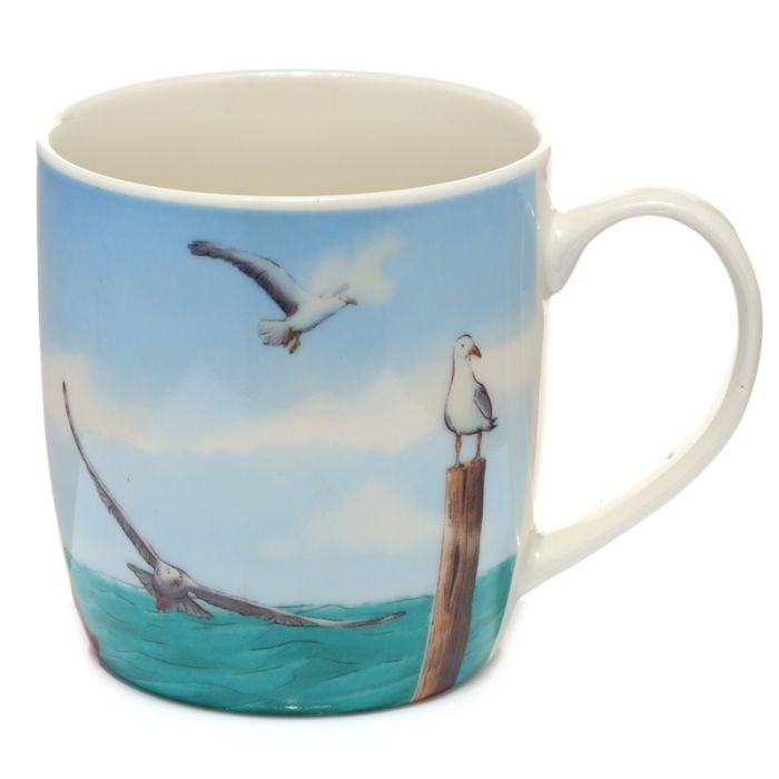 Mug en Porcelaine Mer - Mouette et Bouée