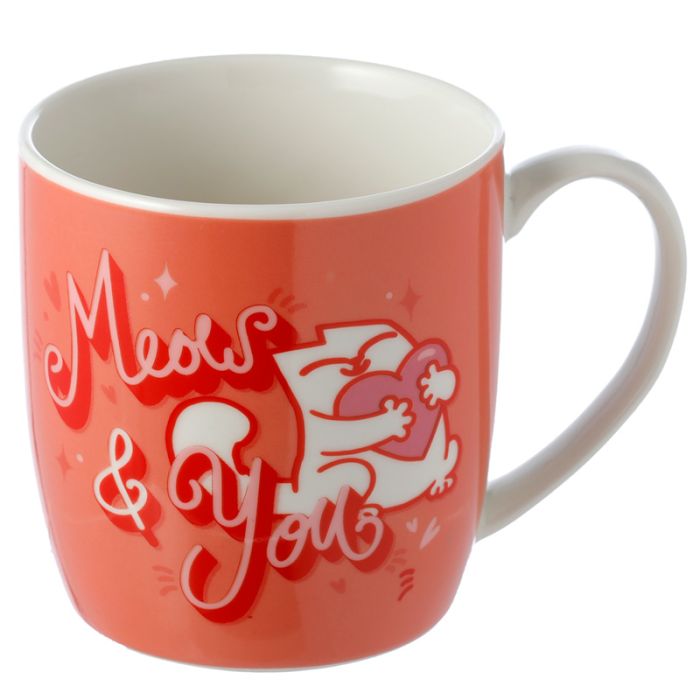 Mug Porcelaine Simon's Cat - Rouge Saint Valentin