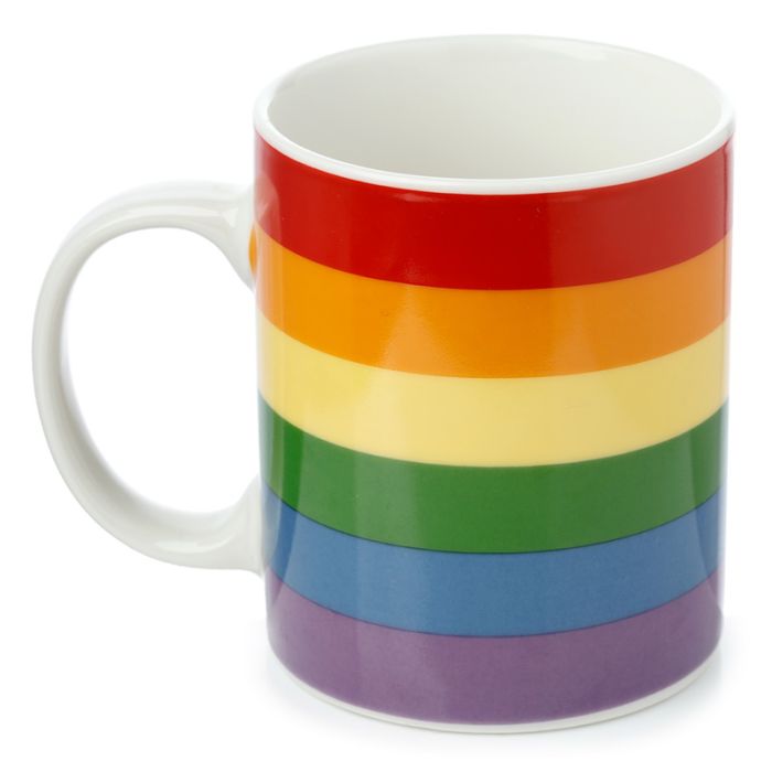 Mug en Porcelaine Somewhere Rainbow - Drapeau Arc-en-ciel