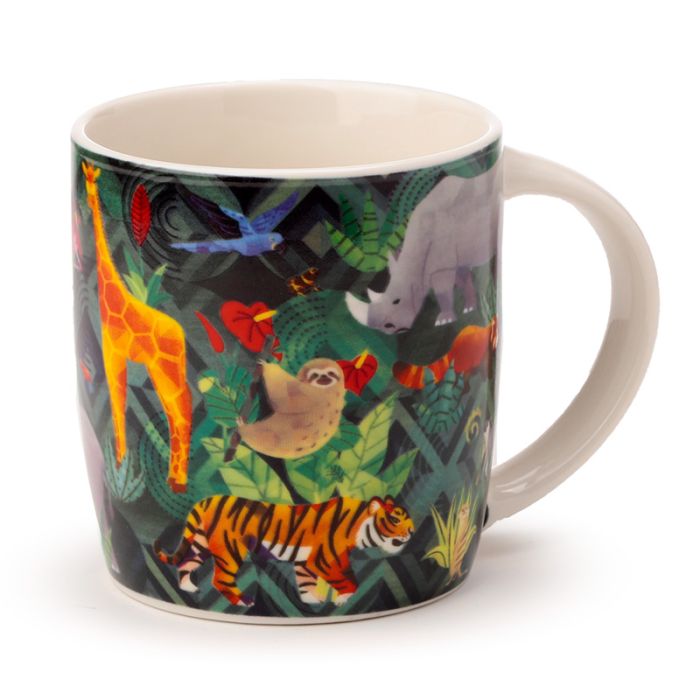 Mug en Porcelaine Animal Kingdom - Royaume Animal