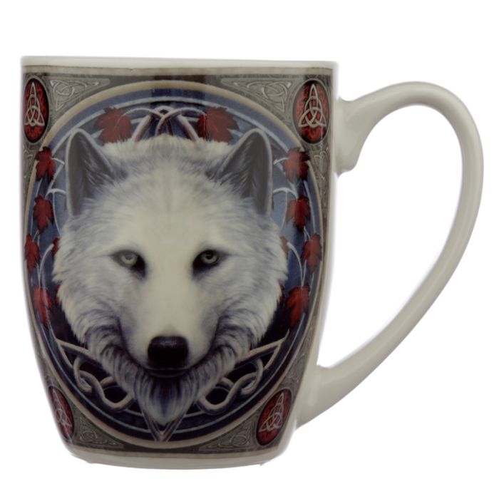 Mug en porcelaine Lisa Parker - Loup Gardien des Chutes
