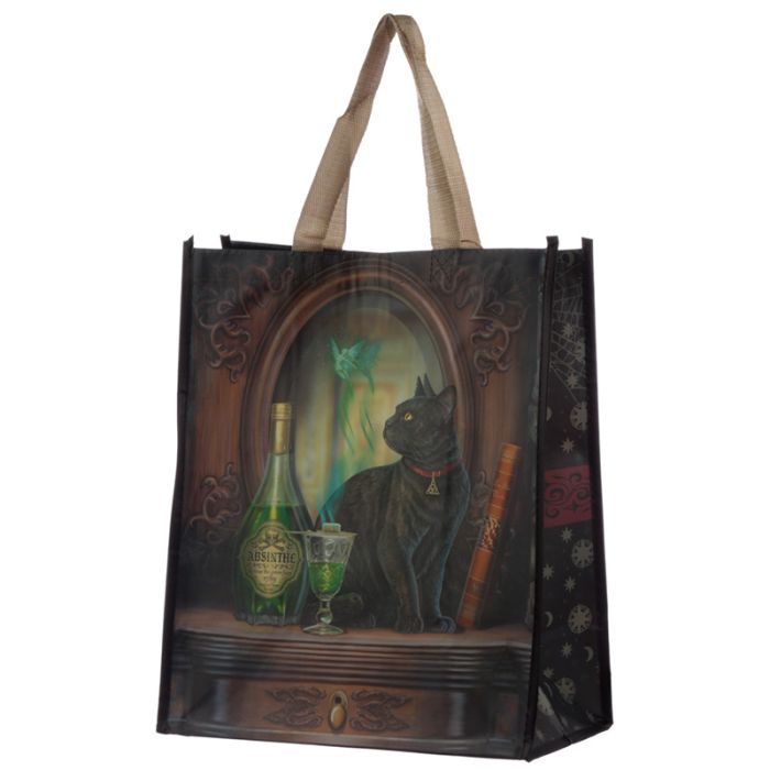 Sac de Courses Lisa Parker - Chat Noir Absinthe