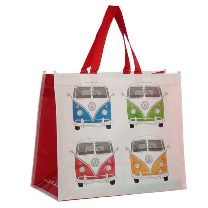Sac de Courses Volkswagen - Van Bus Combi VW T1 Rouge