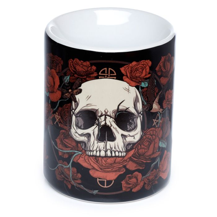 Brûleur à Huile Imprimé Skulls & Roses - Crâne