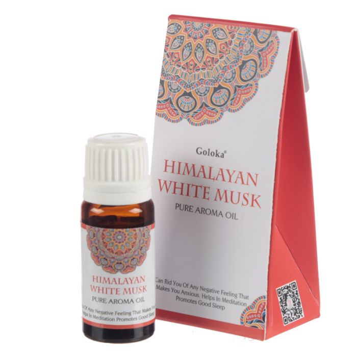 Huile de Parfum Goloka Aroma - Musc Blanc d'Himalaya