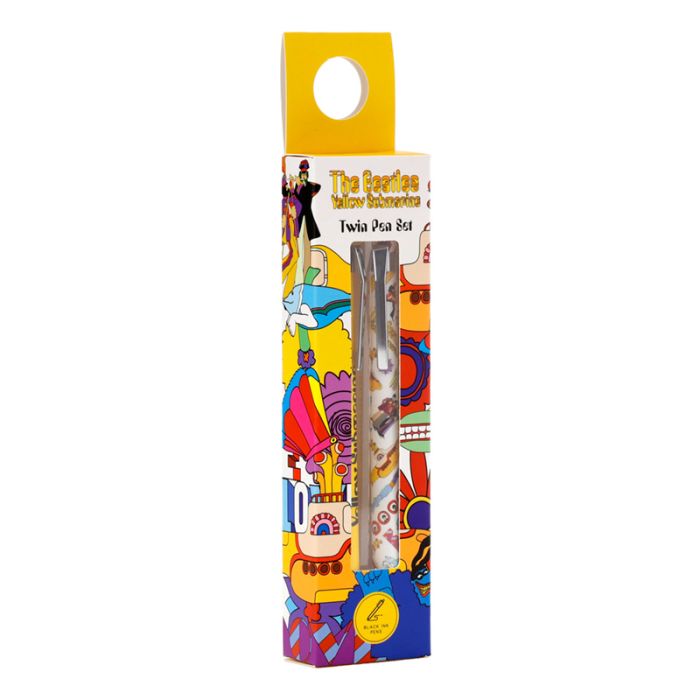 Lot de 2 Stylos The Beatles Yellow Submarine