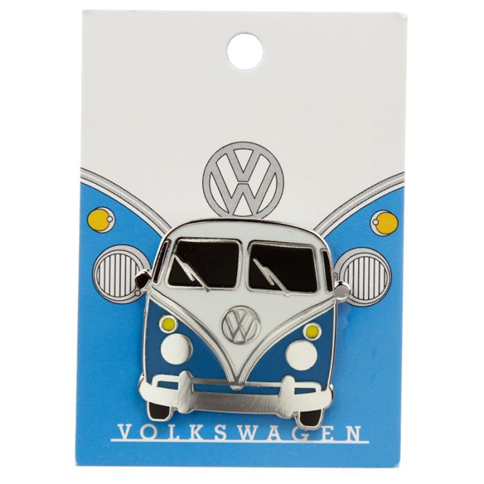 Pin Badge à Collectionner Volkswagen - Van Bus Combi VW T1 Bleu