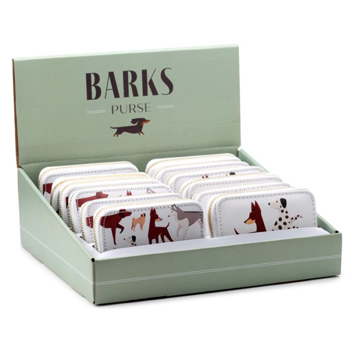 Petit Porte-monnaie à Fermeture Eclair Barks - Chiens