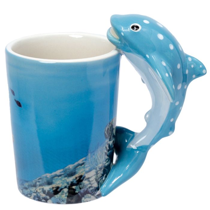 Mug à Anse Décorée - Requin-Baleine
