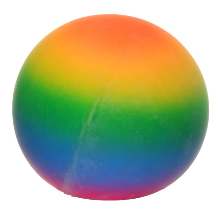Balle à Presser Anti-stress Rainbow - Arc-en-ciel 7cm