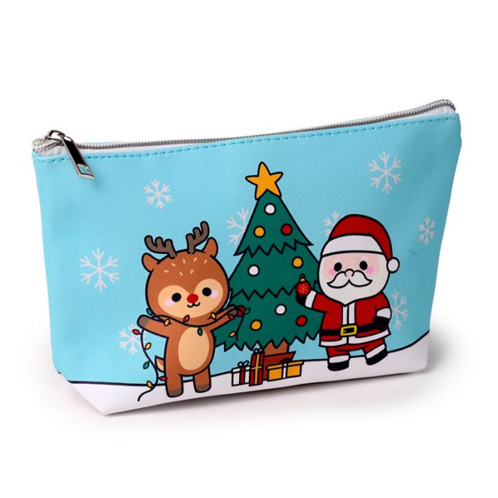 Trousse de Toilette en PVC Christmas Festive Friends - Amis Festifs (Moyenne)