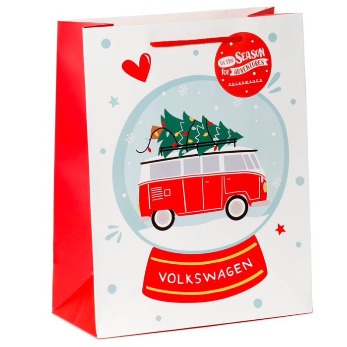 Sac Cadeau de Noël Volkswagen - Van Bus Combi VW T1 (Grand)
