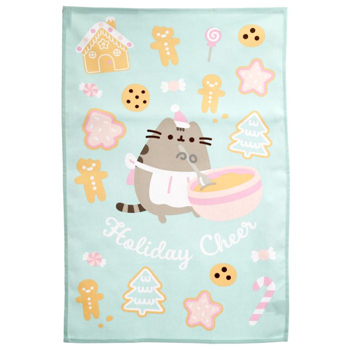 Torchon de Cuisine Pusheen the Cat - Vacances de Noël