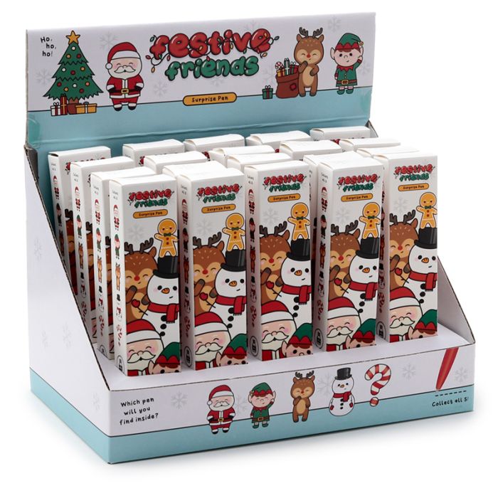 Stylo Surprise Amis Festifs de Noël