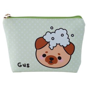 Trousse de Toilette en PVC Adoramals - Gus, le Chien Carlin (Petite) Trousse de Toilette en PVC Adoramals - Gus, le Chien Carlin (Petite)