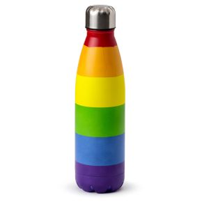 Bouteille Isolée (Gourde) 500ml en Acier Inoxydable Somewhere Rainbow - Arc-en-ciel Bouteille Isolée (Gourde) 500ml en Acier Inoxydable Somewhere Rainbow - Arc-en-ciel