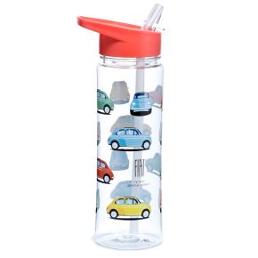 Bouteille (Gourde) en Plastique Renforcé 550ml Fiat 500 - Voiture Rétro Bouteille (Gourde) en Plastique Renforcé 550ml Fiat 500 - Voiture Rétro