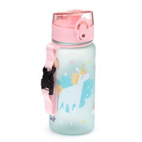 Bouteille (Gourde) Enfant 350ml en Plastique Renforcé avec Couvercle à Bouton-poussoir - Unicorn Magic - Licorne Bouteille (Gourde) Enfant 350ml en Plastique Renforcé avec Couvercle à Bouton-poussoir - Unicorn Magic - Licorne
