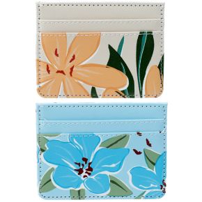 Etui de Protection Sans Contact pour Carte Bancaire Florens Botanical - Fleurs Etui de Protection Sans Contact pour Carte Bancaire Florens Botanical - Fleurs