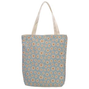 Sac en Coton avec Doublure & Fermeture Eclair Pick of the Bunch Oopsie Daisy - Fleurs Marguerites Sac en Coton avec Doublure & Fermeture Eclair Pick of the Bunch Oopsie Daisy - Fleurs Marguerites