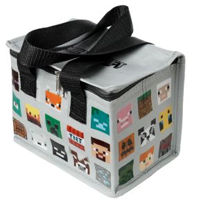 Sac Repas Isotherme en Plastique Recyclé rPET Minecraft - Personnages Minecraft Sac Repas Isotherme en Plastique Recyclé rPET Minecraft - Personnages Minecraft