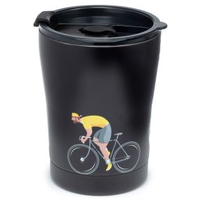Tasse Thermique Isolée en Acier Inoxydable Cycle Works - Cycliste à Vélo 300ml Tasse Thermique Isolée en Acier Inoxydable Cycle Works - Cycliste à Vélo 300ml