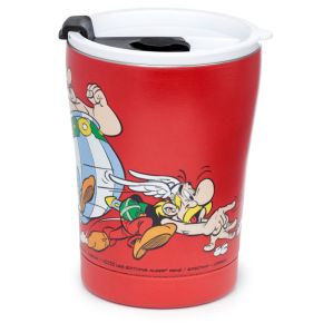 Tasse Thermique Isolée en Acier Inoxydable 300ml Astérix & Obélix - Rouge Tasse Thermique Isolée en Acier Inoxydable 300ml Astérix & Obélix - Rouge