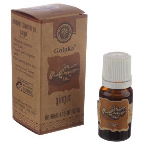 Huile Essentielle Naturelle Goloka - Gingembre 10ml Huile Essentielle Naturelle Goloka - Gingembre 10ml