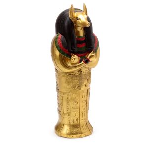 Sarcophage Anubis et Momie, grand Sarcophage Anubis et Momie, grand