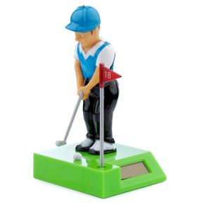 Figurine Solaire - Joueur de Golf Figurine Solaire - Joueur de Golf