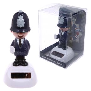 Figurine solaire - Policier anglais Figurine solaire - Policier anglais