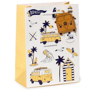 Sac Cadeau Volkswagen - Van Bus Combi VW T1 Explore More (Moyen) Sac Cadeau Volkswagen - Van Bus Combi VW T1 Explore More (Moyen)