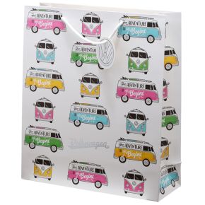 Sac Cadeau Volkswagen - Van Bus Combi VW T1 (Très Grand) Sac Cadeau Volkswagen - Van Bus Combi VW T1 (Très Grand)
