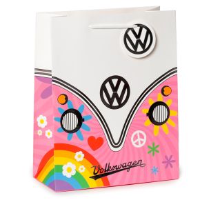 Sac Cadeau Volkswagen - Van Bus Combi VW T1 à Fleurs (Grand) Sac Cadeau Volkswagen - Van Bus Combi VW T1 à Fleurs (Grand)