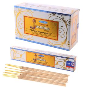 Bâtonnets d'encens Satya - Jasmin 15g Bâtonnets d'encens Satya - Jasmin 15g