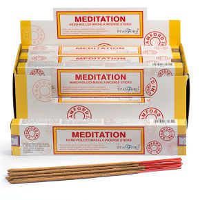 Bâtons d'Encens Stamford Masala - Méditation 37281 Bâtons d'Encens Stamford Masala - Méditation 37281