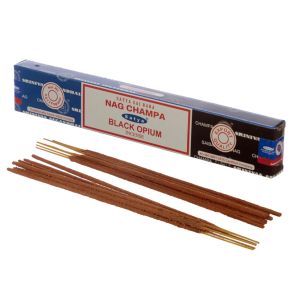 Bâtons d'Encens Satya Nag Champa & Opium Noir 01307 Bâtons d'Encens Satya Nag Champa & Opium Noir 01307