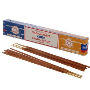 Bâtons d'Encens Satya Nag Champa & Bois de Santal 01331 Bâtons d'Encens Satya Nag Champa & Bois de Santal 01331